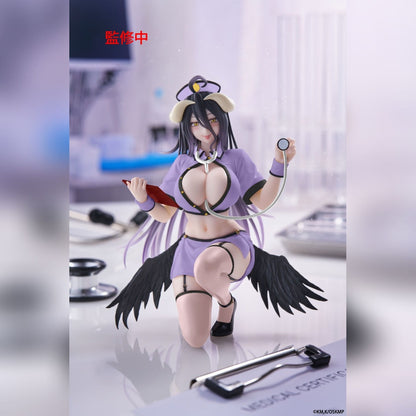 (Pre-Order) Taito: Overlord - Albedo Nurse Ver. Renewal Desktop Cute Figure