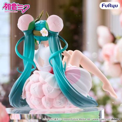 (Pre-Order) Furyu: Vocaloid - Hatsune Miku Flower Fairy White Plum Blossom Noodle Stopper Figure