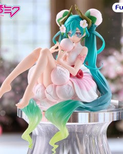 (Pre-Order) Furyu: Vocaloid - Hatsune Miku Flower Fairy White Plum Blossom Noodle Stopper Figure