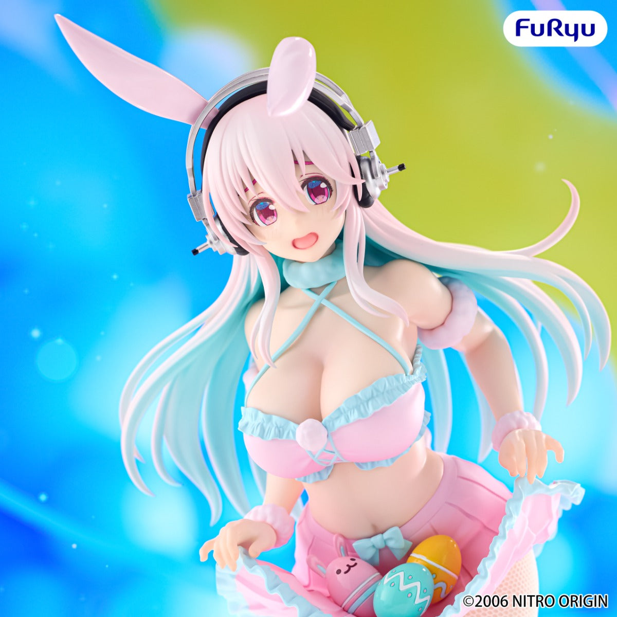 (Pre-Order) Furyu: Nitroplus - Super Sonico Pastel Easter Ver. BiCute Bunnies Figure