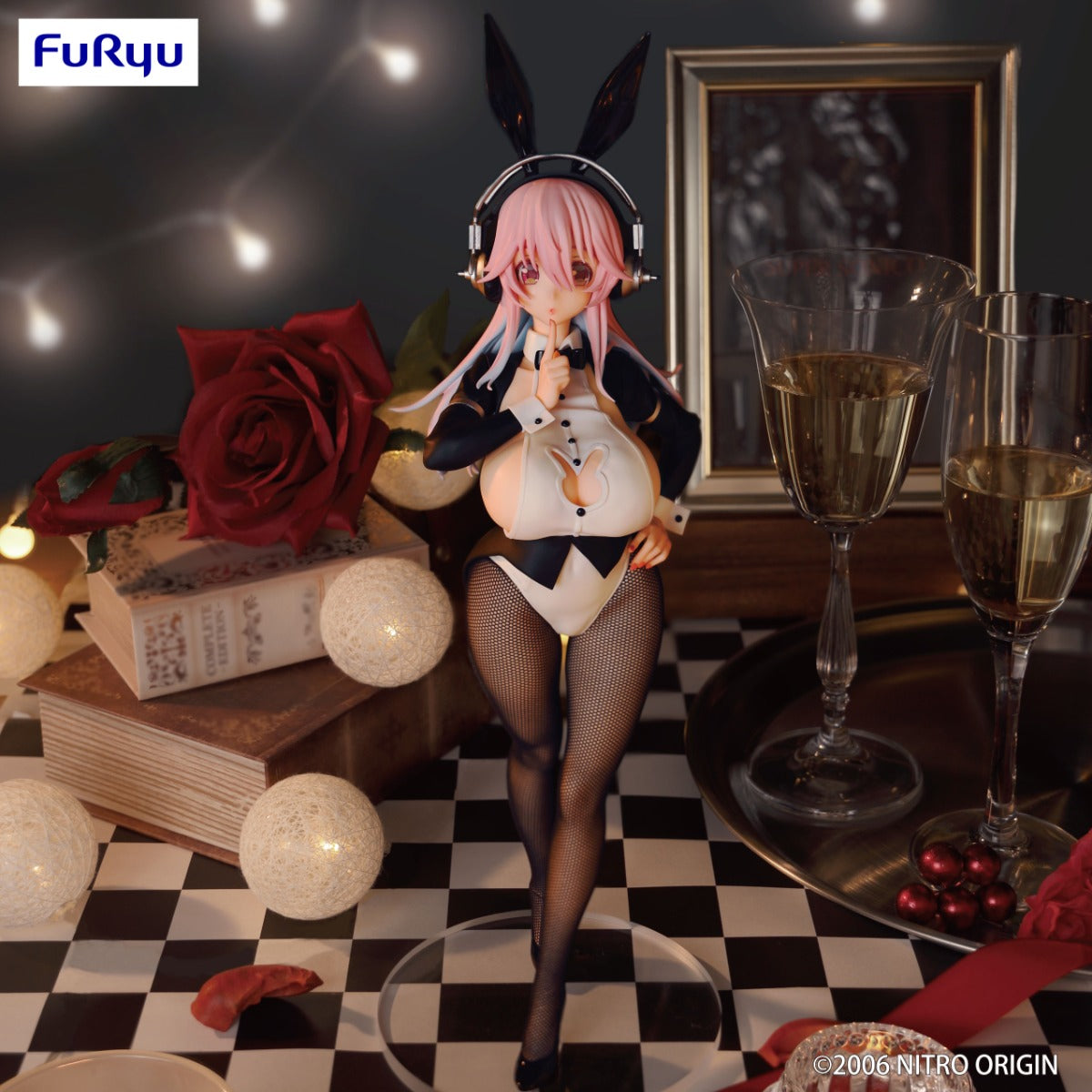 (Pre-Order) Furyu: Nitroplus - Super Sonico Newly Drawn Costume Tailcoat Ver. BiCute Bunnies Figure
