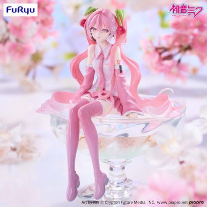 (Pre-Order) Furyu: Vocaloid - Hatsune Miku Sakura Miku 2026 Smile Ver. Noodle Stopper Figure