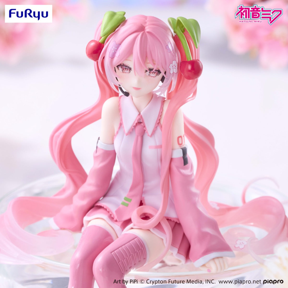(Pre-Order) Furyu: Vocaloid - Hatsune Miku Sakura Miku 2026 Smile Ver. Noodle Stopper Figure