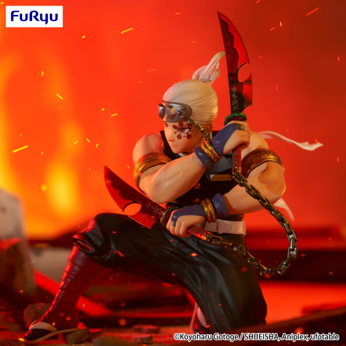 (Pre-Order) Furyu: Demon Slayer: Kimetsu no Yaiba - Uzui Tengen Noodle Stopper Figure - Rerelease