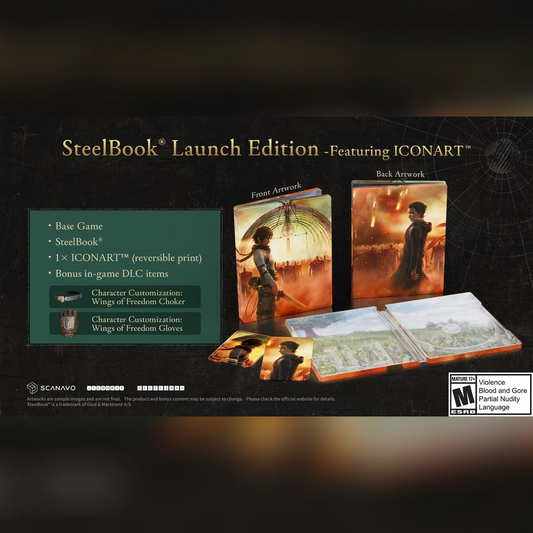 Attack on Titan 3 SteelBook Launch Edition (Game-Key Card) - Nintendo Switch 2