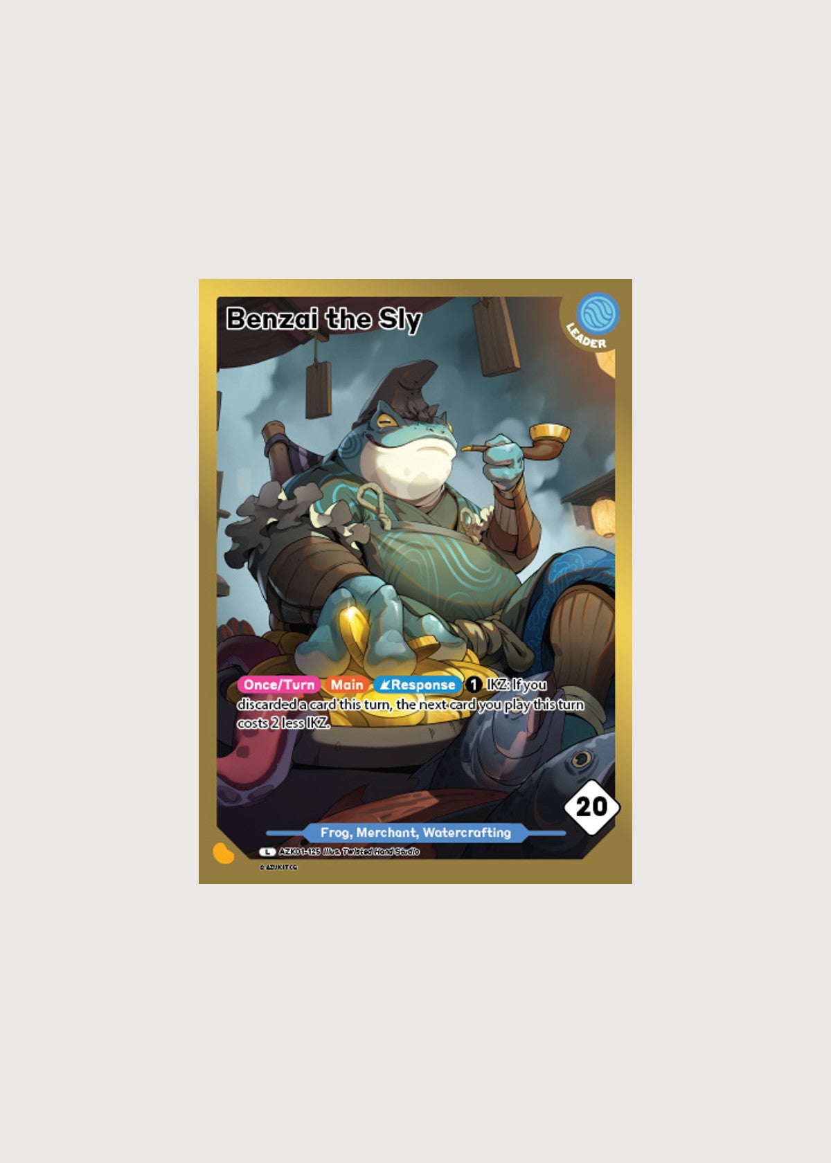 Benzai the Sly AZK01-125, Leader, Gates Awakened