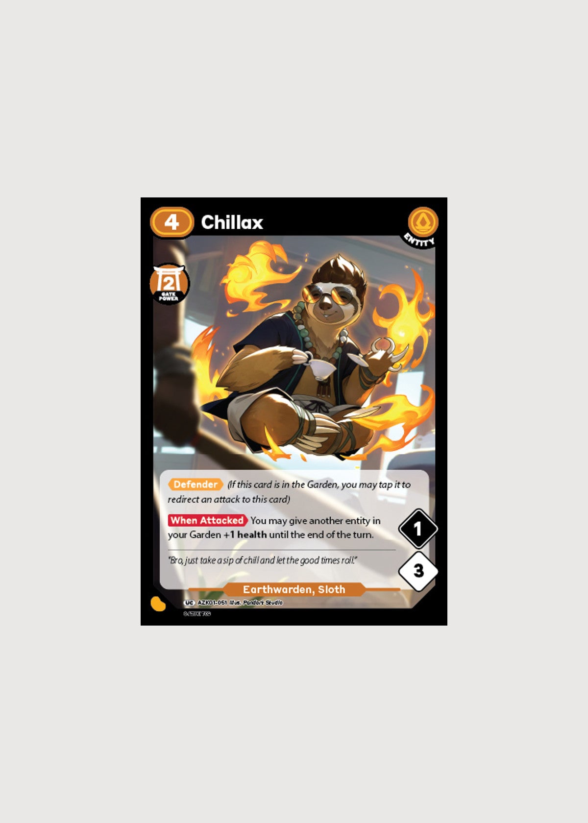 Chillax AZK01-051, Uncommon, Gates Awakened
