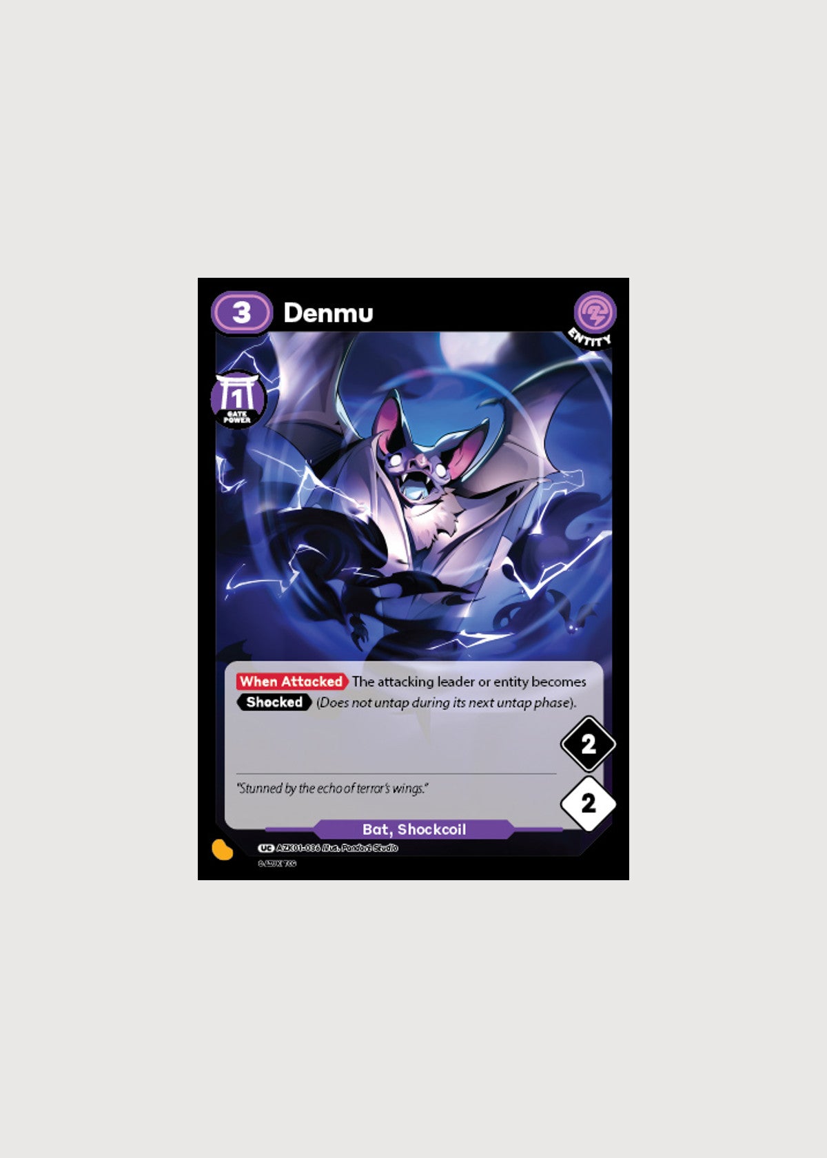 Denmu AZK01-036, Uncommon, Gates Awakened
