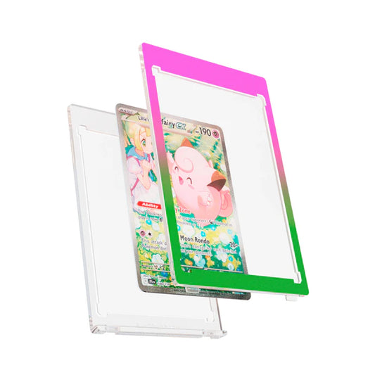 Dragonscale Gradient Magnetic Card Case - Aurora