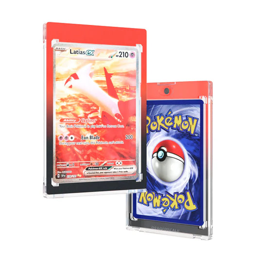 Dragonscale Gradient Magnetic Card Case - Infernal
