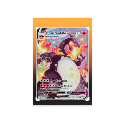 Dragonscale Gradient Magnetic Card Case - Magma
