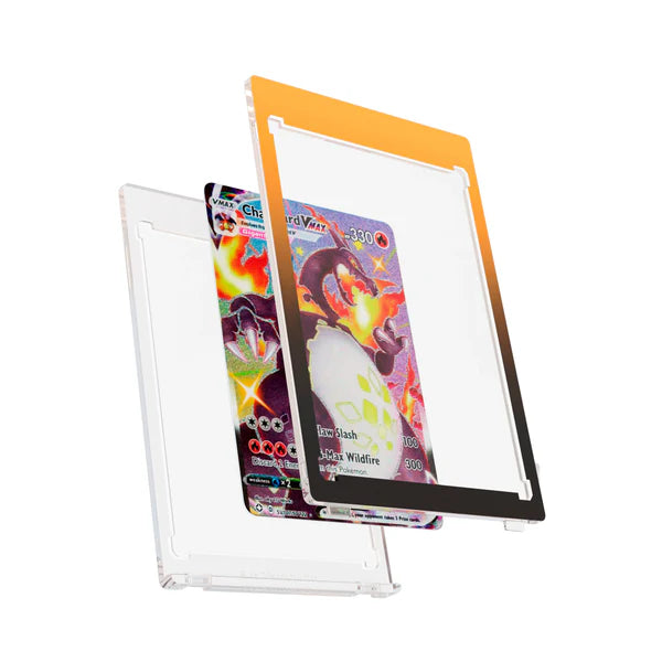 Dragonscale Gradient Magnetic Card Case - Magma