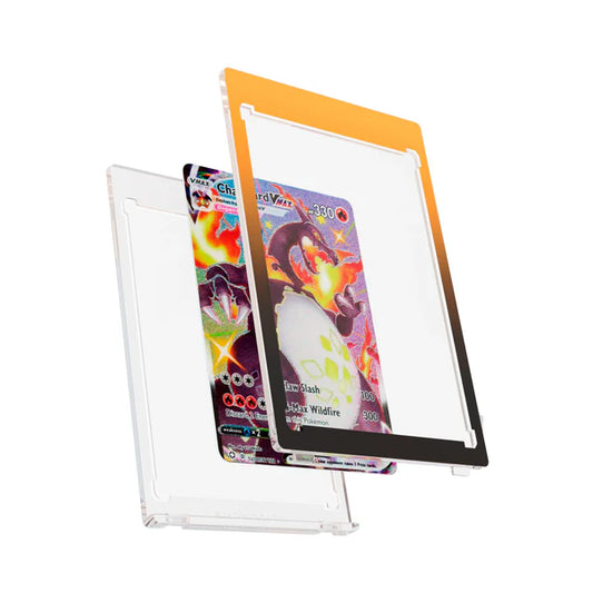 Dragonscale Gradient Magnetic Card Case - Magma