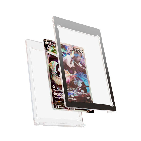 Dragonscale Gradient Magnetic Card Case - Midnight