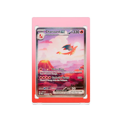 Dragonscale Gradient Magnetic Card Case - Phoenix