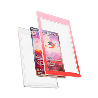 Dragonscale Gradient Magnetic Card Case - Phoenix