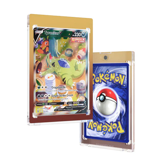 Dragonscale Gradient Magnetic Card Case - Sandstorm