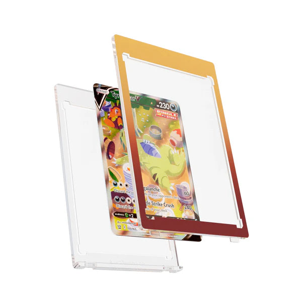 Dragonscale Gradient Magnetic Card Case - Sandstorm