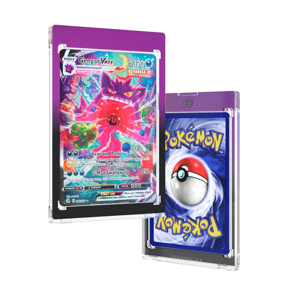 Dragonscale Gradient Magnetic Card Case - Void