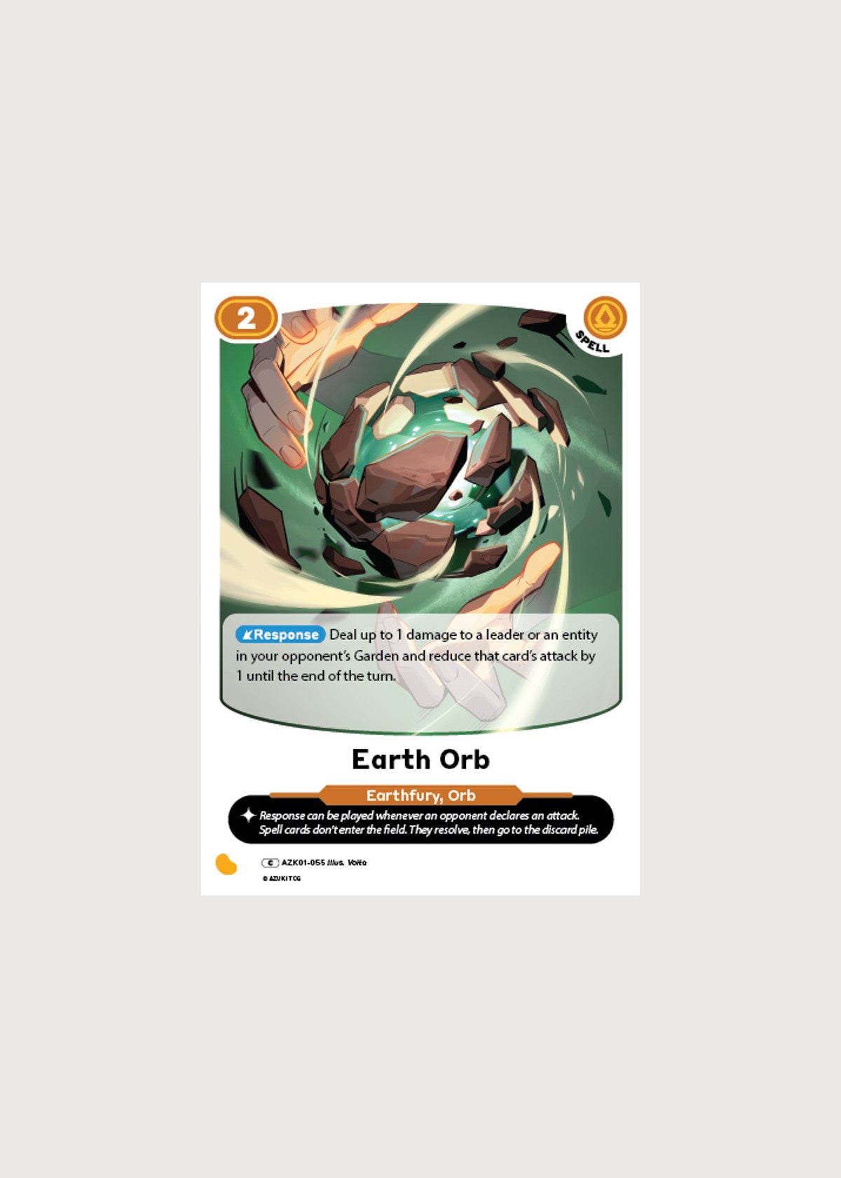 Earth Orb AZK01-055, Common, Gates Awakened