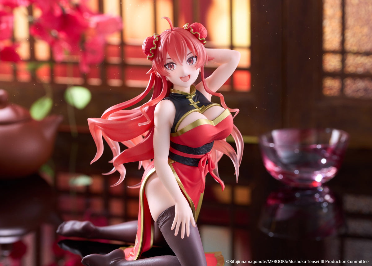 (Pre-Order) Taito: Mushoku Tensei: Jobless Reincarnation - Eris Greyrat Chinese Dress Ver. Desktop Cute Figure