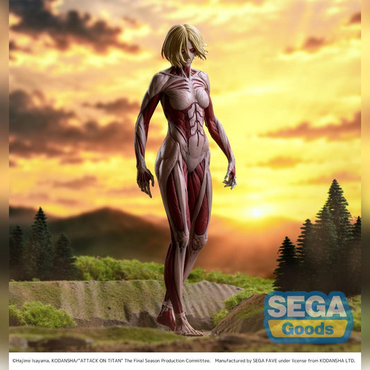 (Pre-Order) SEGA: Attack on Titan - Female Titan GigantiX Figure