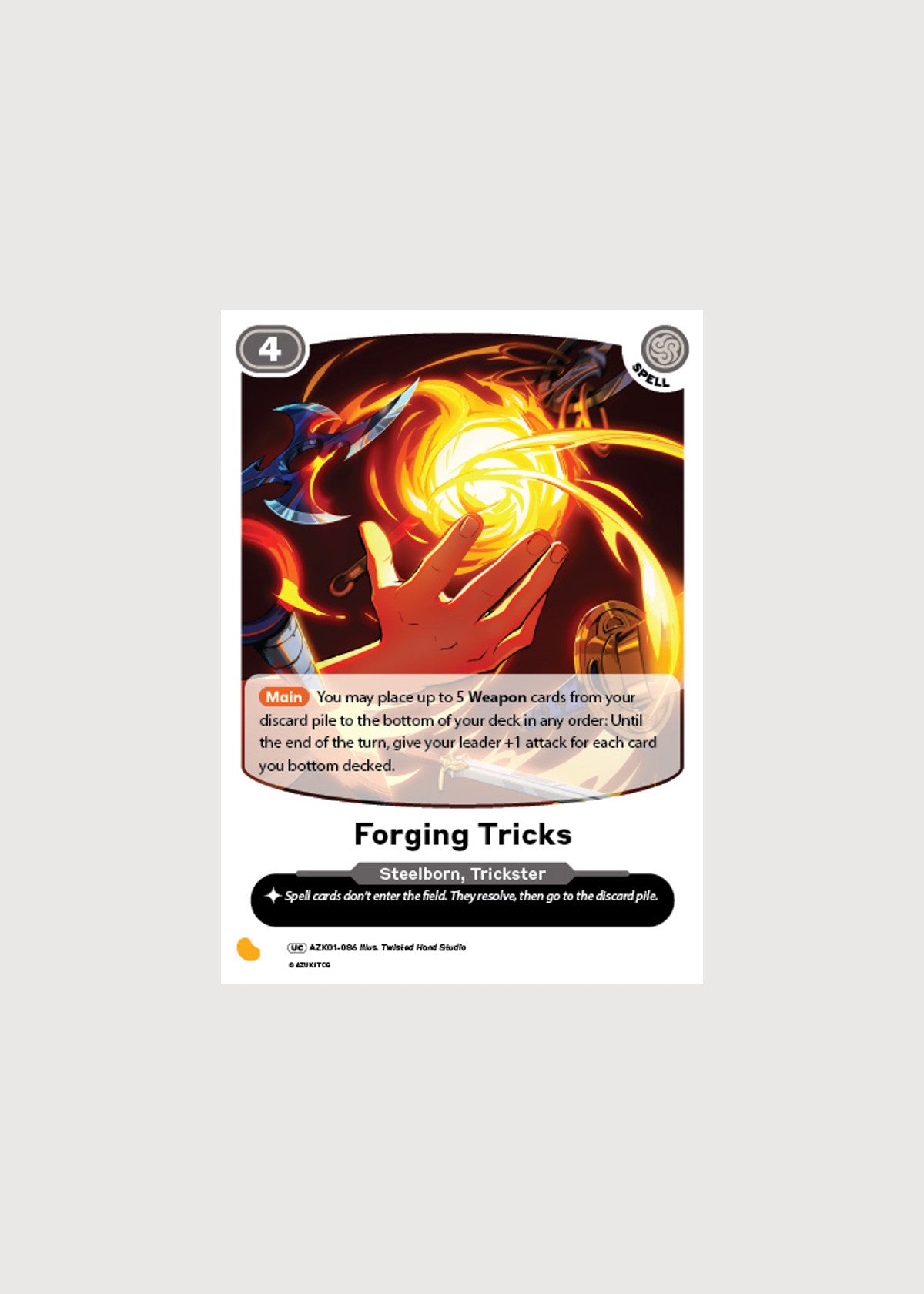 Forging Tricks AZK01-086, Uncommon, Gates Awakened