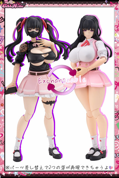(Pre-Order) AMAKUNI: Momoka GALHolic 1/10 Scale Bishoujo Plastic Model Kit