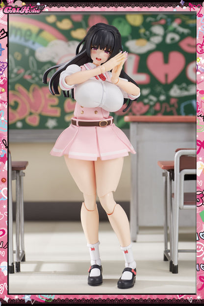 (Pre-Order) AMAKUNI: Momoka GALHolic 1/10 Scale Bishoujo Plastic Model Kit