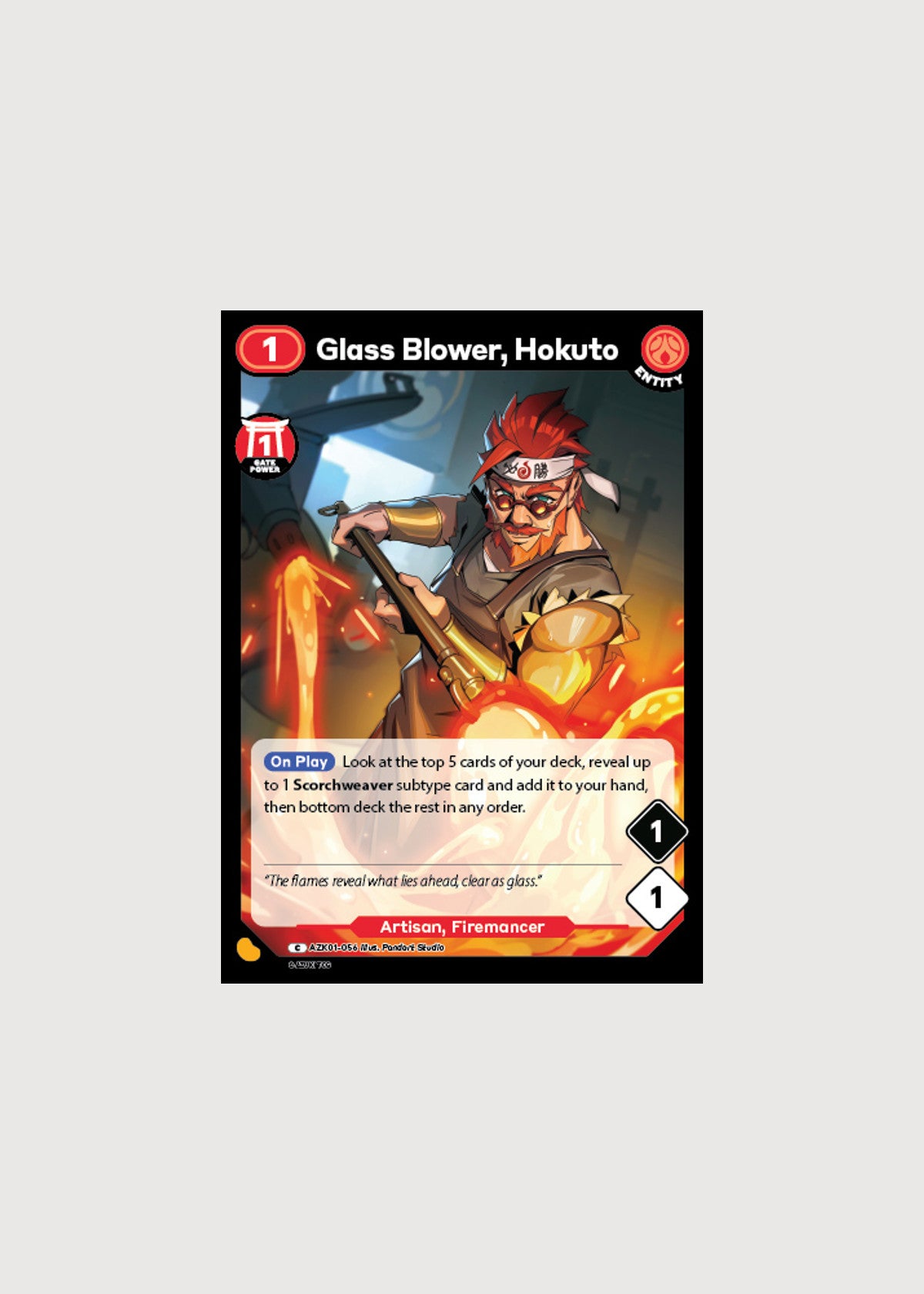 Glass Blower, Hokuto AZK01-056, Common, Gates Awakened