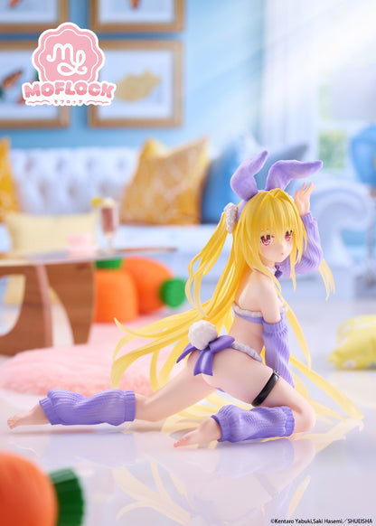 (Pre-Order) Taito: To Love-Ru Darkness - Golden Darkness Fluffy Bunny Ver. MOFLOCK Figure