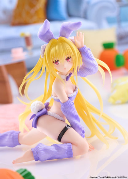 (Pre-Order) Taito: To Love-Ru Darkness - Golden Darkness Fluffy Bunny Ver. MOFLOCK Figure