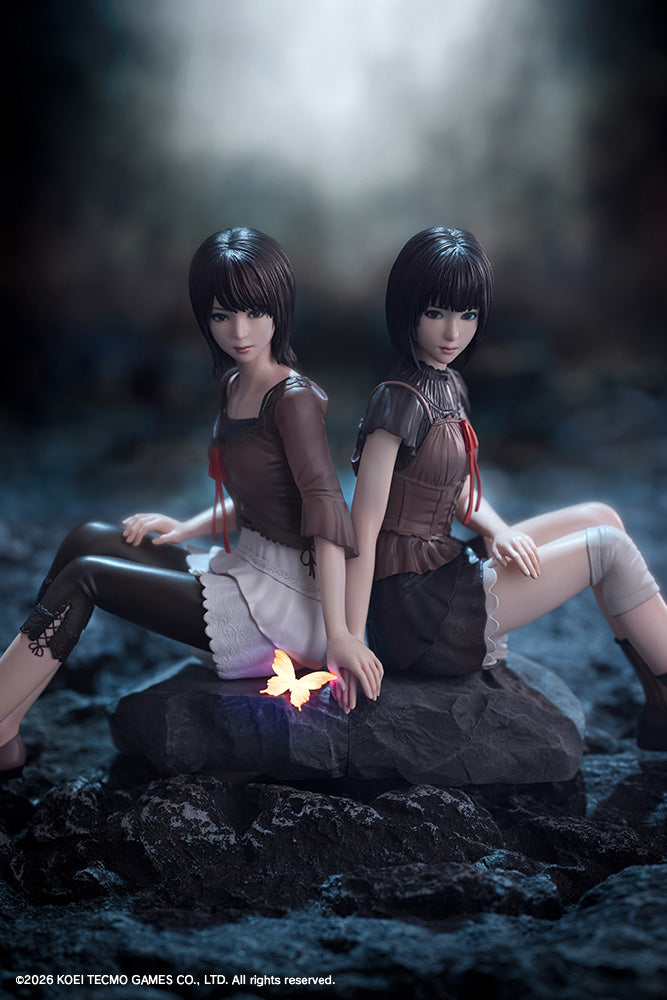 (Pre-Order) Kotobukiya: Fatal Frame II: Crimson Butterfly Remake - Mio Amakura and Mayu Amakura OSHI WORKS Figure