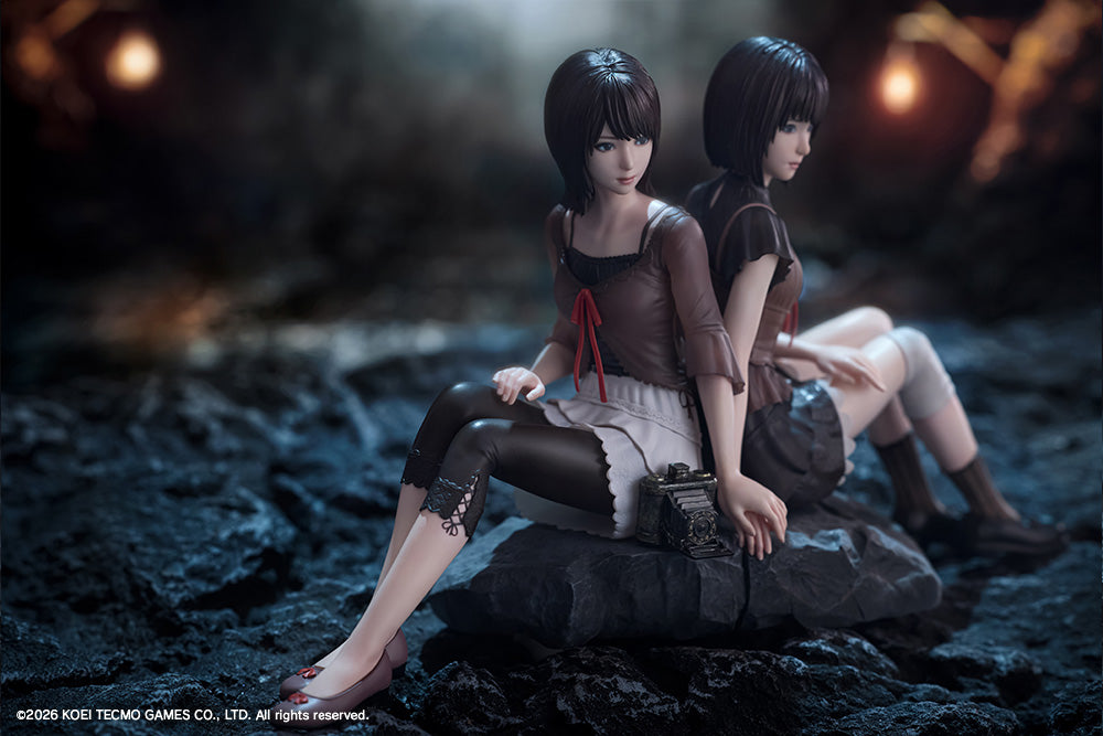 (Pre-Order) Kotobukiya: Fatal Frame II: Crimson Butterfly Remake - Mio Amakura and Mayu Amakura OSHI WORKS Figure