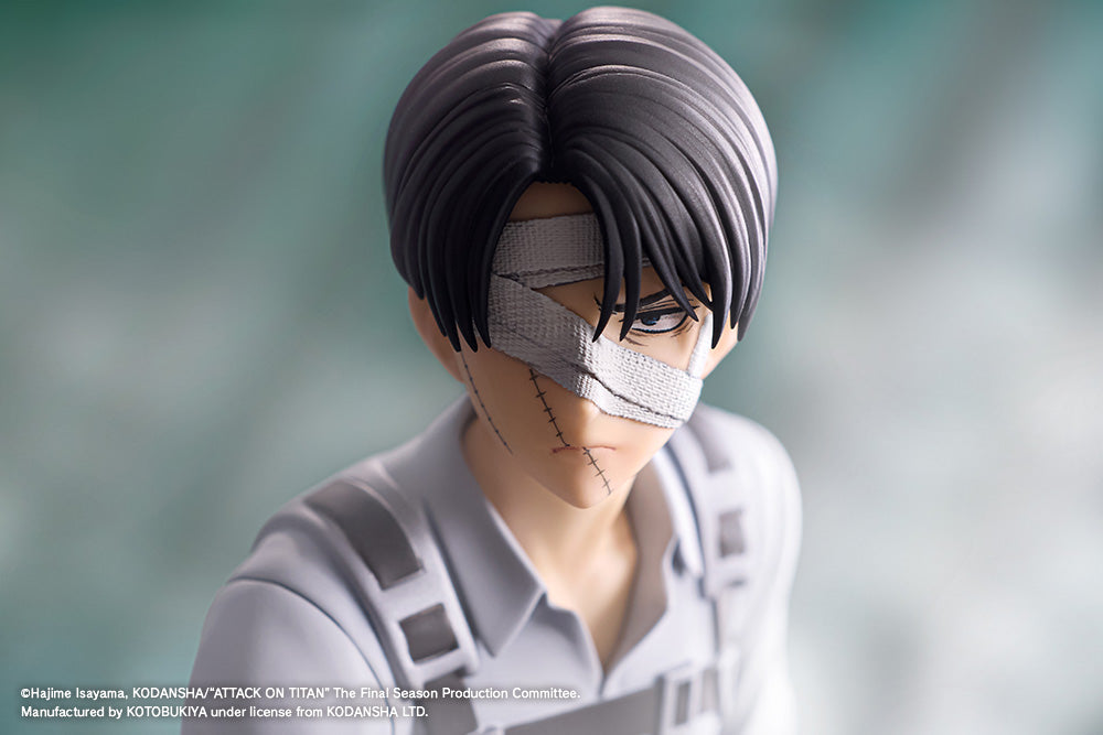 (Pre-Order) Kotobukiya: Attack on Titan: The Final Season - Levi Ackerman The Final Season Ver. OSHI WORKS Figure