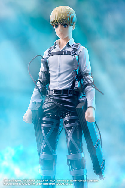 (Pre-Order) Kotobukiya: Attack on Titan: The Final Season - Armin Arlert The Final Season Ver. OSHI WORKS Figure