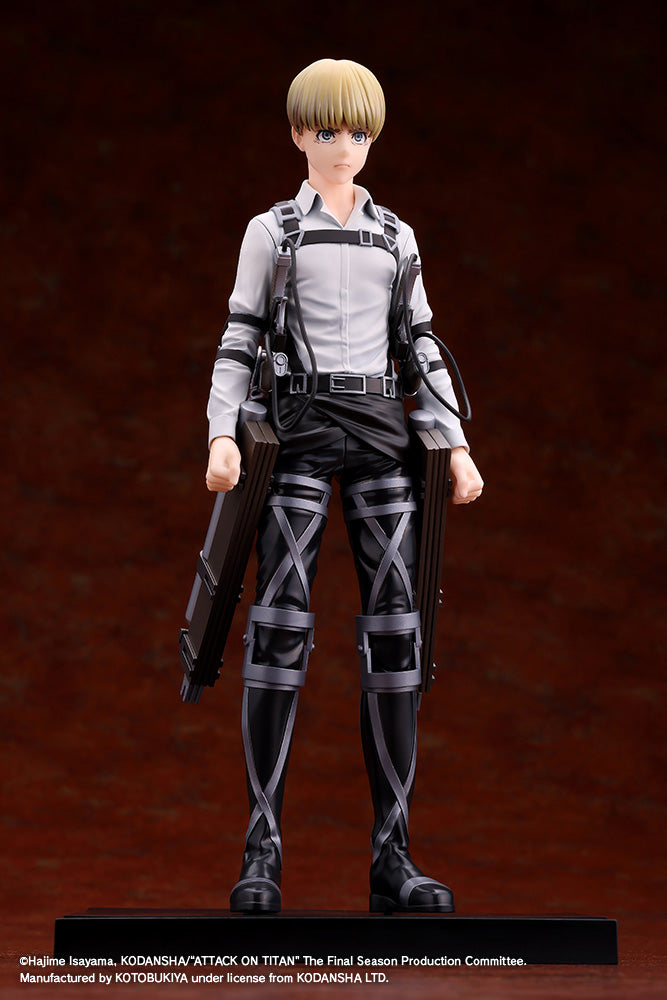 (Pre-Order) Kotobukiya: Attack on Titan: The Final Season - Armin Arlert The Final Season Ver. OSHI WORKS Figure