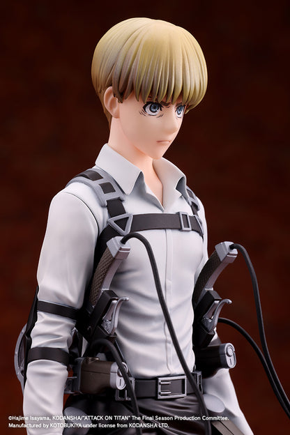 (Pre-Order) Kotobukiya: Attack on Titan: The Final Season - Armin Arlert The Final Season Ver. OSHI WORKS Figure