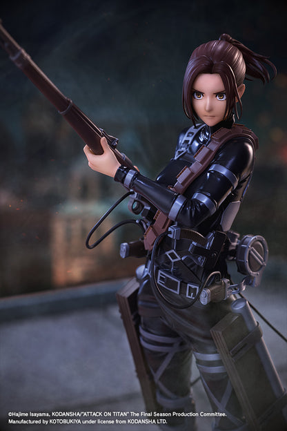 (Pre-Order) Kotobukiya: Attack on Titan: The Final Season - Sasha Blouse The Final Season Ver. OSHI WORKS Figure