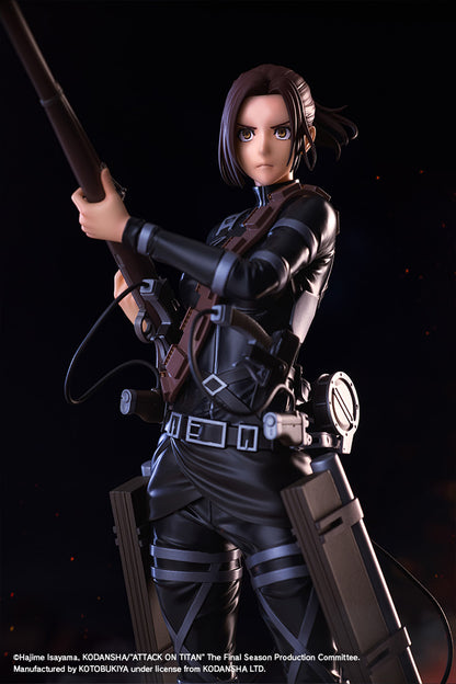 (Pre-Order) Kotobukiya: Attack on Titan: The Final Season - Sasha Blouse The Final Season Ver. OSHI WORKS Figure