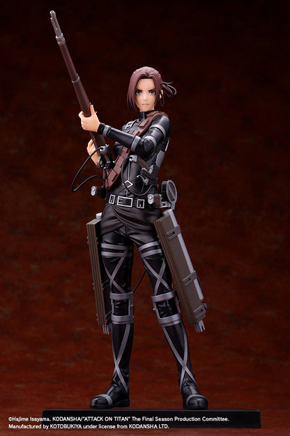 (Pre-Order) Kotobukiya: Attack on Titan: The Final Season - Sasha Blouse The Final Season Ver. OSHI WORKS Figure