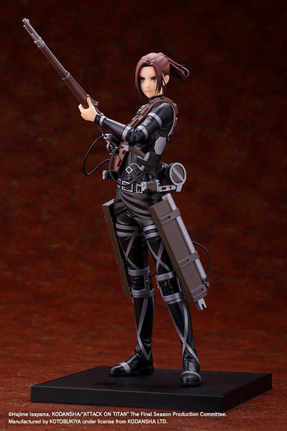(Pre-Order) Kotobukiya: Attack on Titan: The Final Season - Sasha Blouse The Final Season Ver. OSHI WORKS Figure