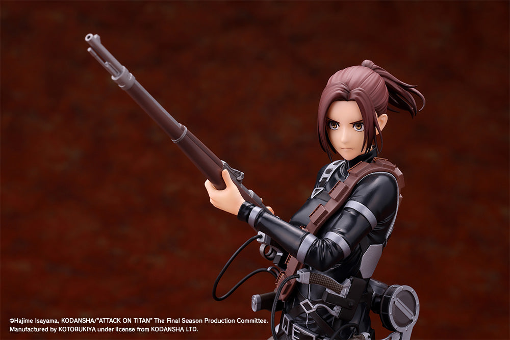 (Pre-Order) Kotobukiya: Attack on Titan: The Final Season - Sasha Blouse The Final Season Ver. OSHI WORKS Figure