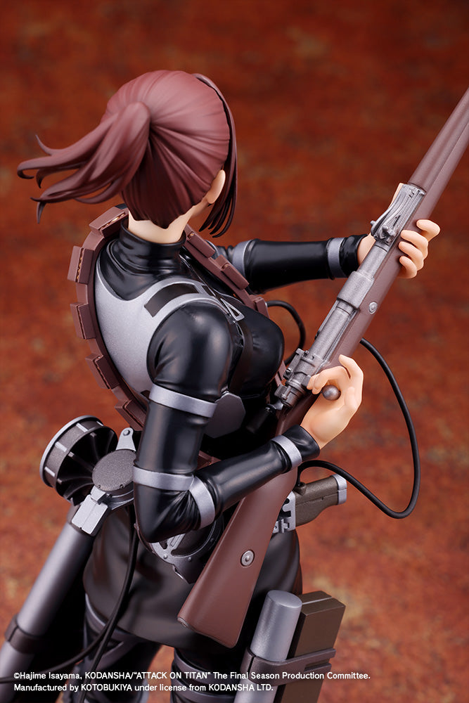 (Pre-Order) Kotobukiya: Attack on Titan: The Final Season - Sasha Blouse The Final Season Ver. OSHI WORKS Figure