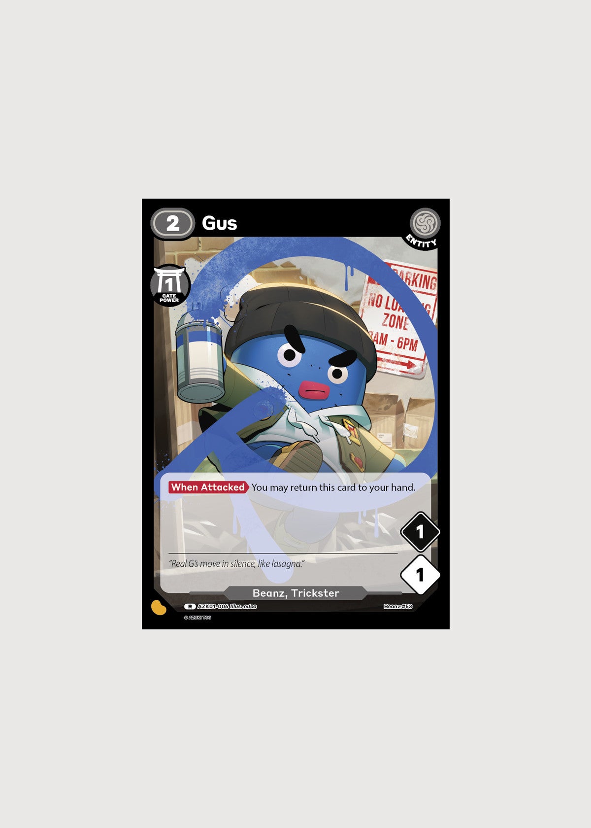 Gus AZK01-006, Rare, Gates Awakened