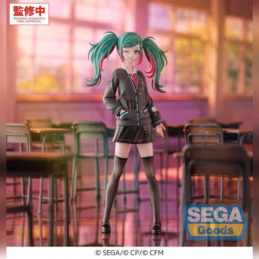 (Pre-Order) SEGA: Vocaloid - Hatsune Miku Brand New World School SEKAI XStellar Figure