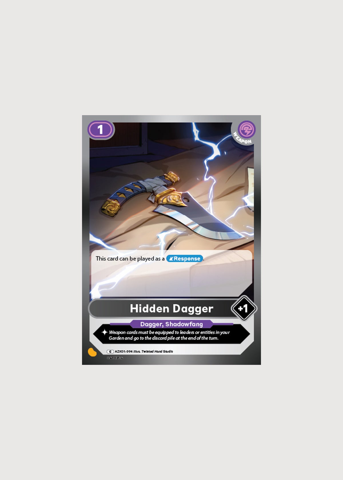 Hidden Dagger AZK01-094, Common, Gates Awakened