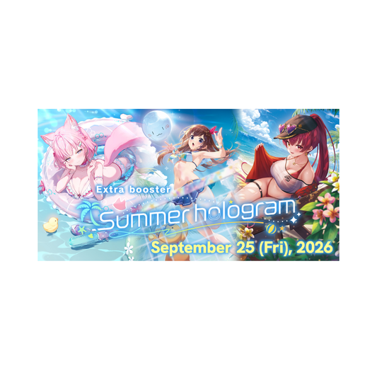 (Pre-Order) hololive Summer Hologram English Extra Booster Box
