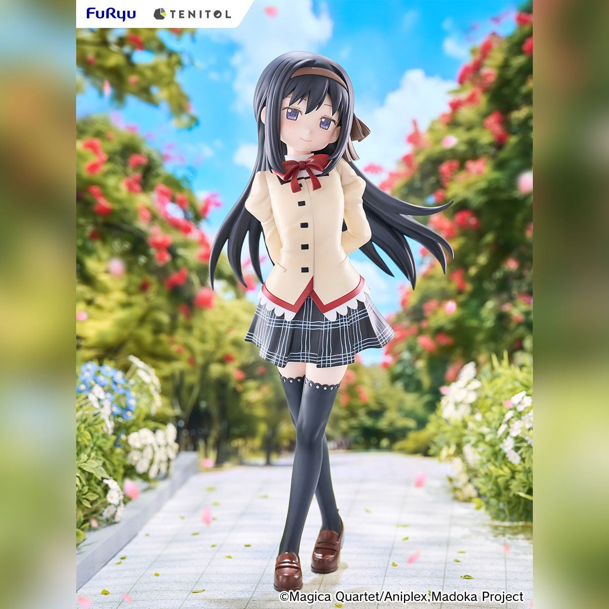 (Pre-Order) Furyu: Puella Magi Madoka Magica the Movie -Walpurgisnacht: Rising- - Homura Akemi TENITOL TALL Figure