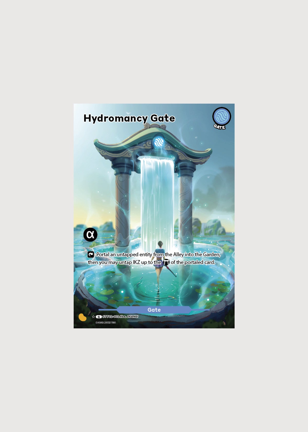 Hydromancy Gate STT02-002A, Gate (Alternate Art), Gates Awakened